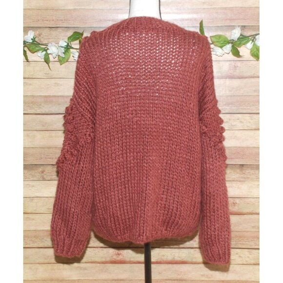 Amaryllis Ladies Chunky Knit PullovSweater Size XL Pullover Casual Cozy Oversize - Picture 5 of 8